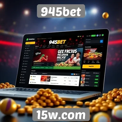 Interface e usabilidade do site 945bet