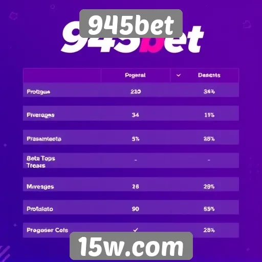 Comparativo entre 945bet e concorrentes no mercado
