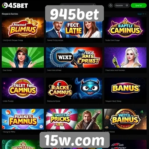 Análise das opções de jogos disponíveis na 945bet