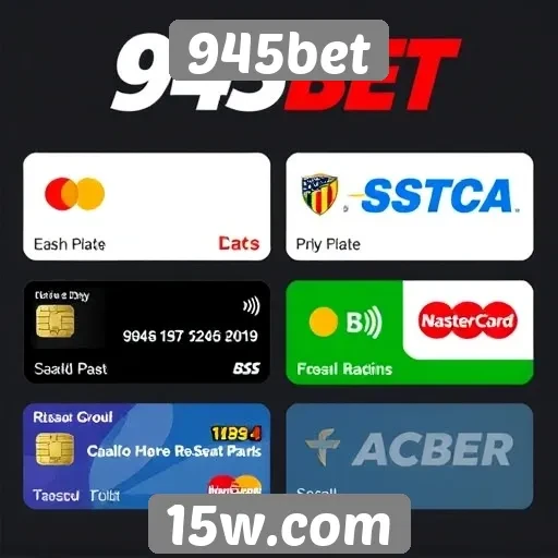 Opções de pagamento disponíveis na 945bet